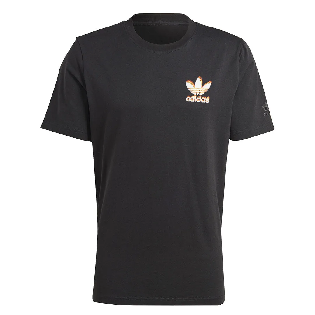 adidas - Men's Graphics Fire Trefoil T-Shirt (IL5199)