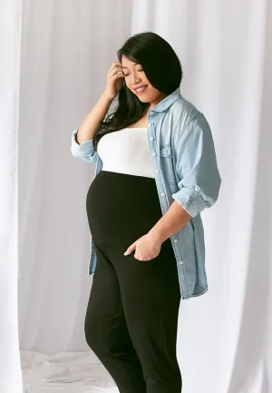 Anya Maternity Outstandingly Soft Relaxed Joggers - Black