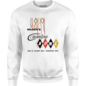 Camino Bowl - Mountain View, CA - Vintage Bowling Alley - Unisex Sweatshirt