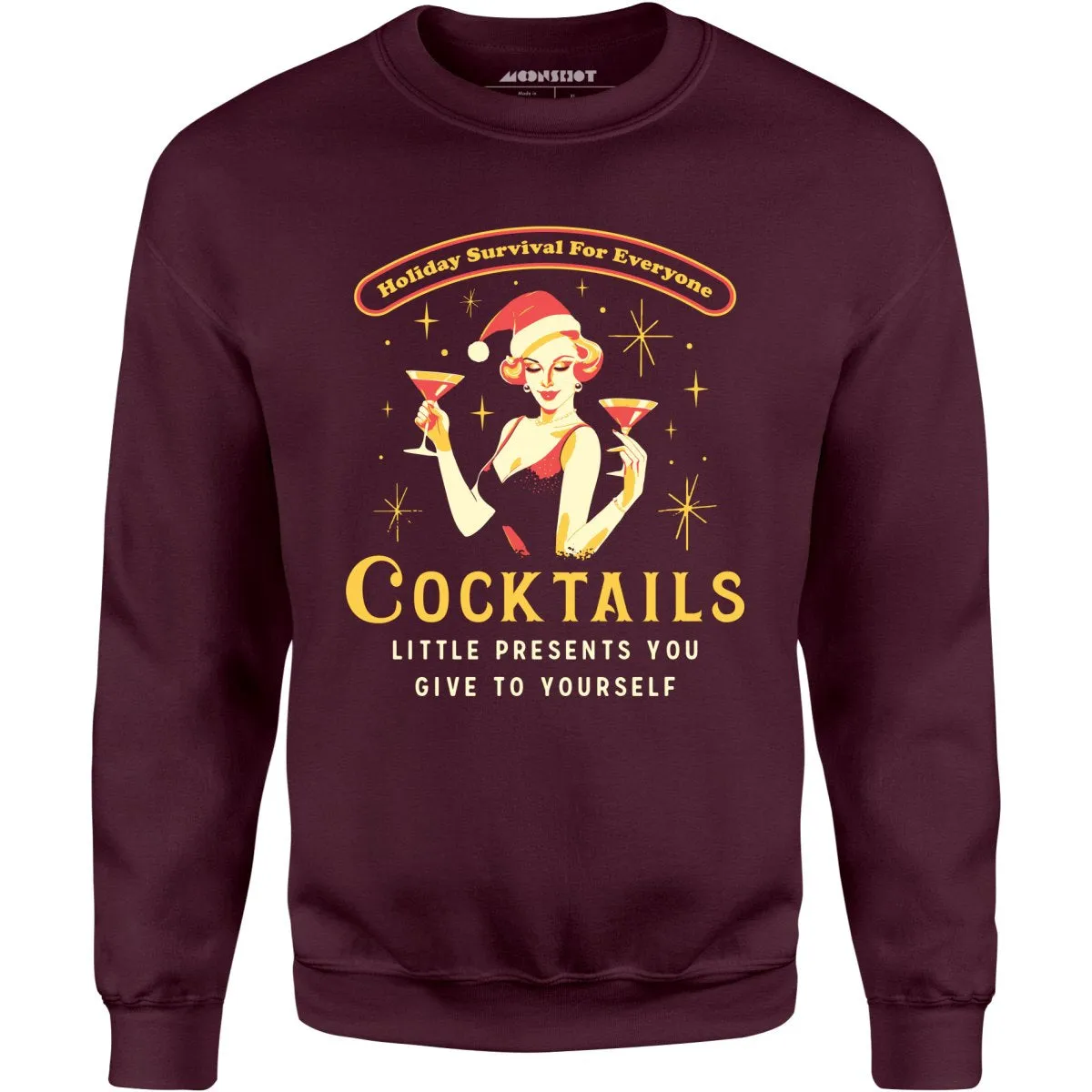 Christmas Cocktails - Unisex Sweatshirt