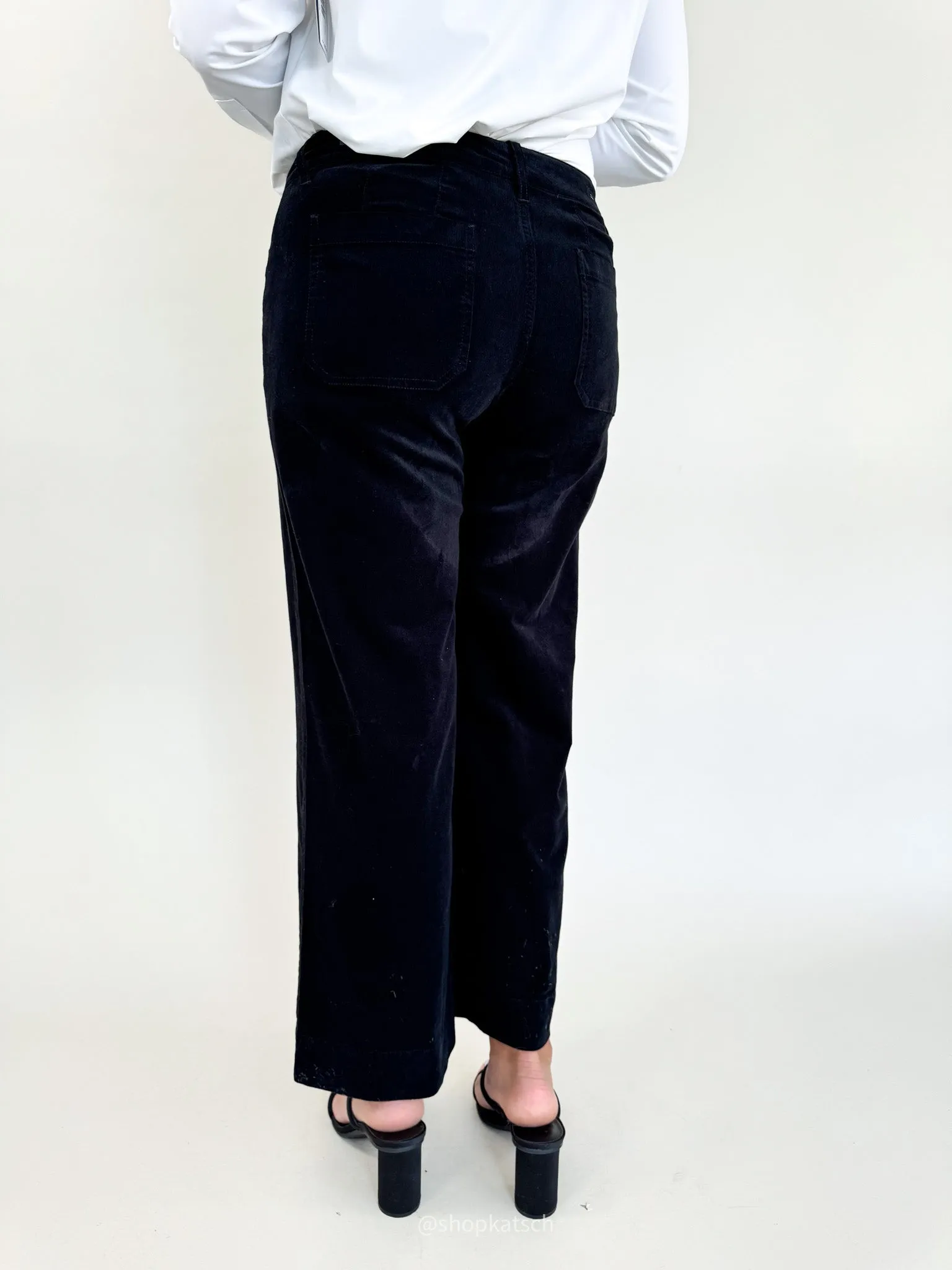 Devon Corduroy Cropped Bottoms