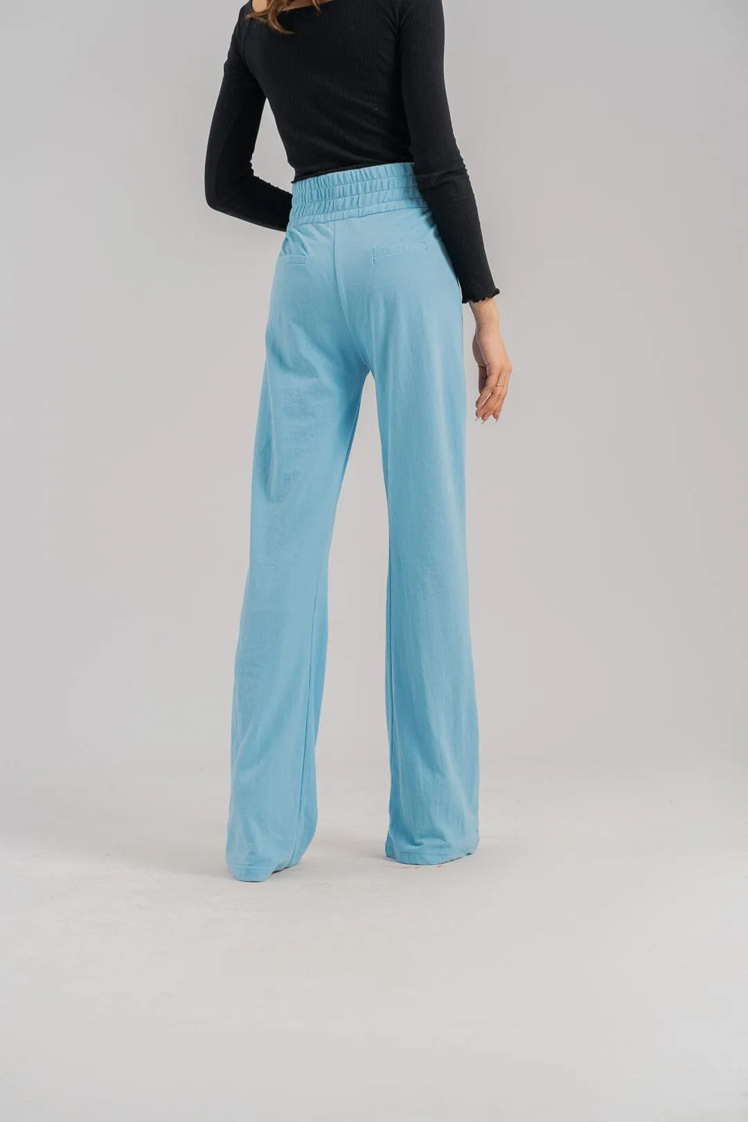 East West Women's Pique Flared Trousers