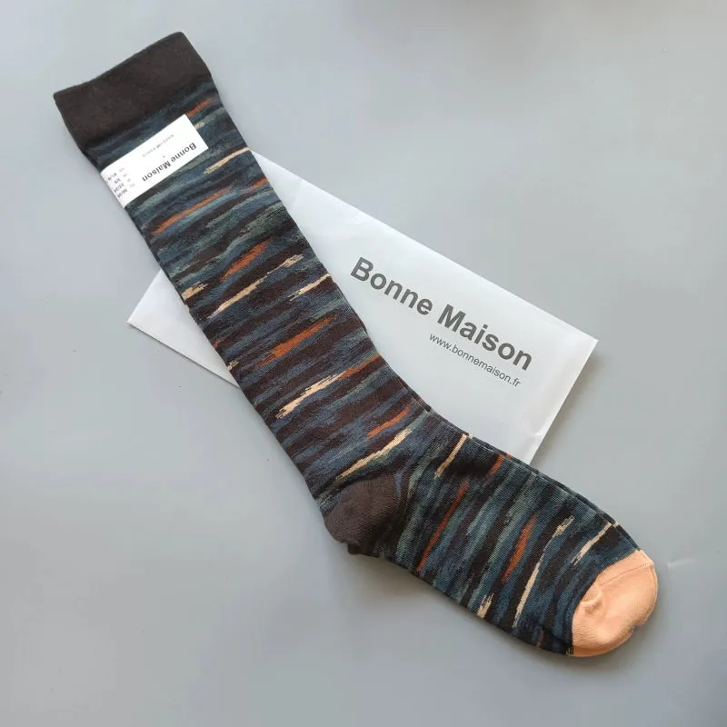 Elegant French Niche Calf Socks