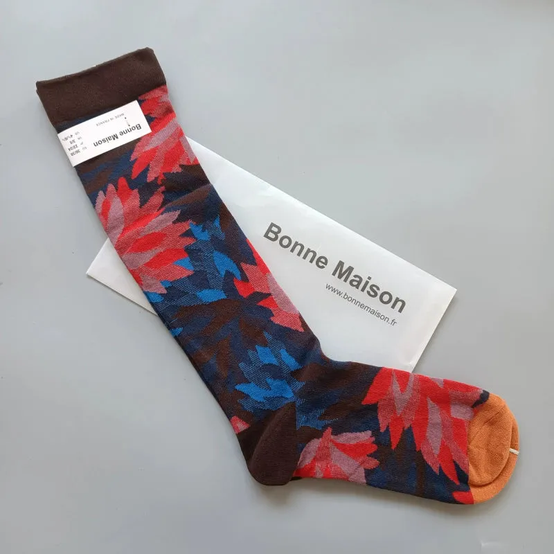 Elegant French Niche Calf Socks