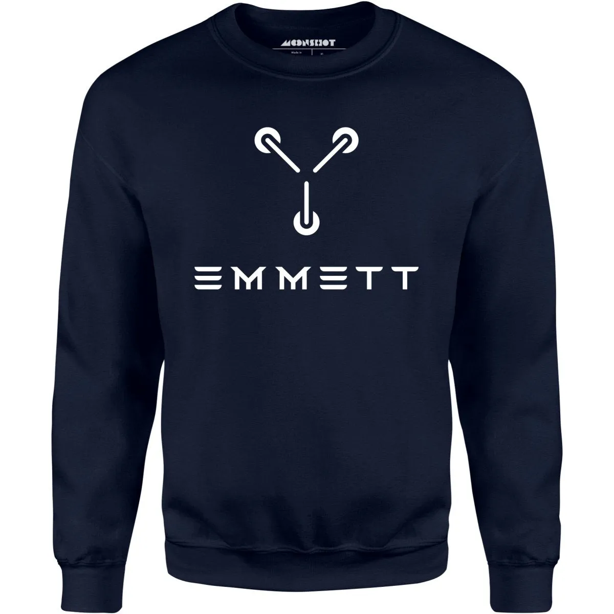 Emmett - Doc Brown Tesla Mashup - Unisex Sweatshirt