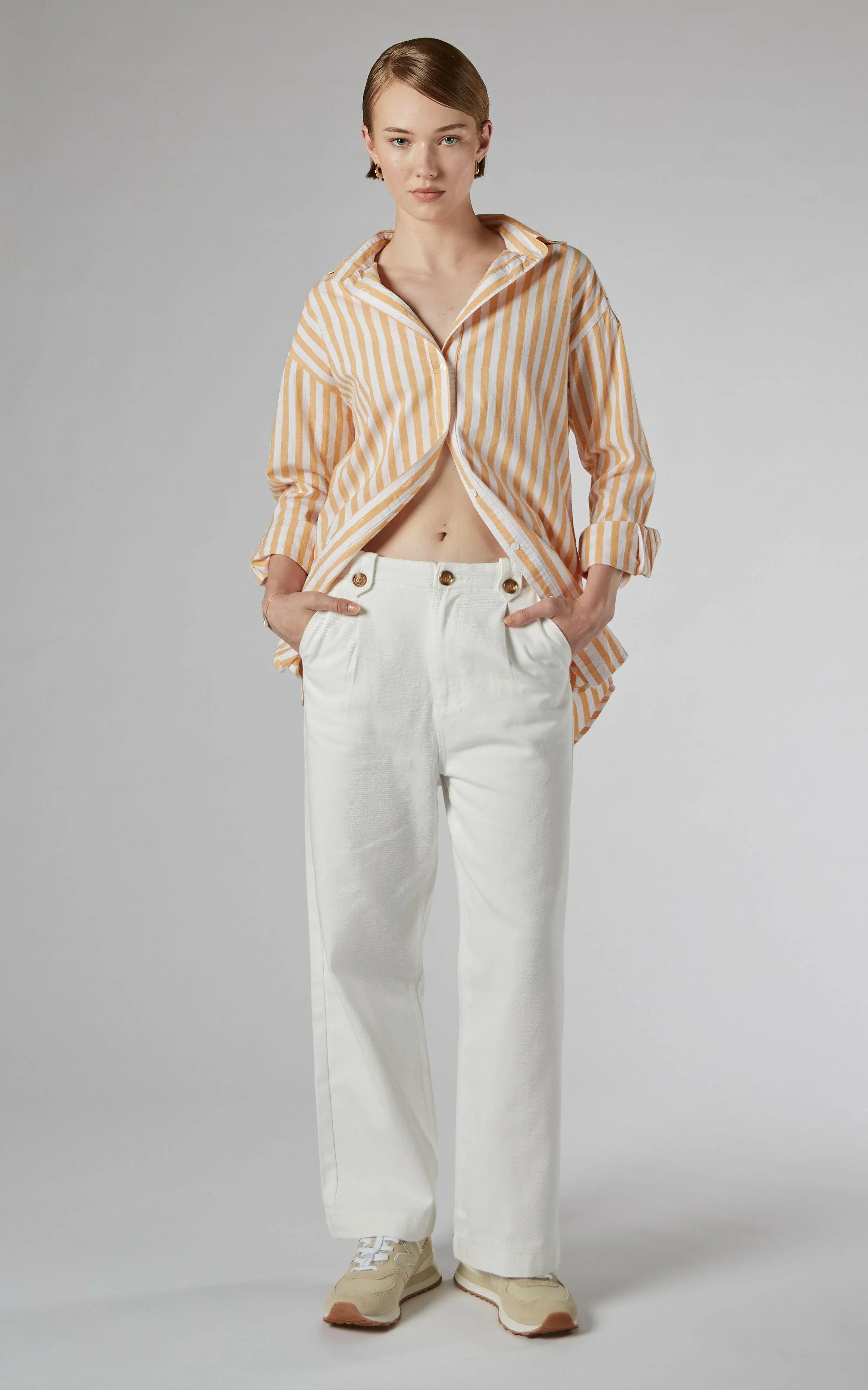 Finley Loose Stripe Shirt