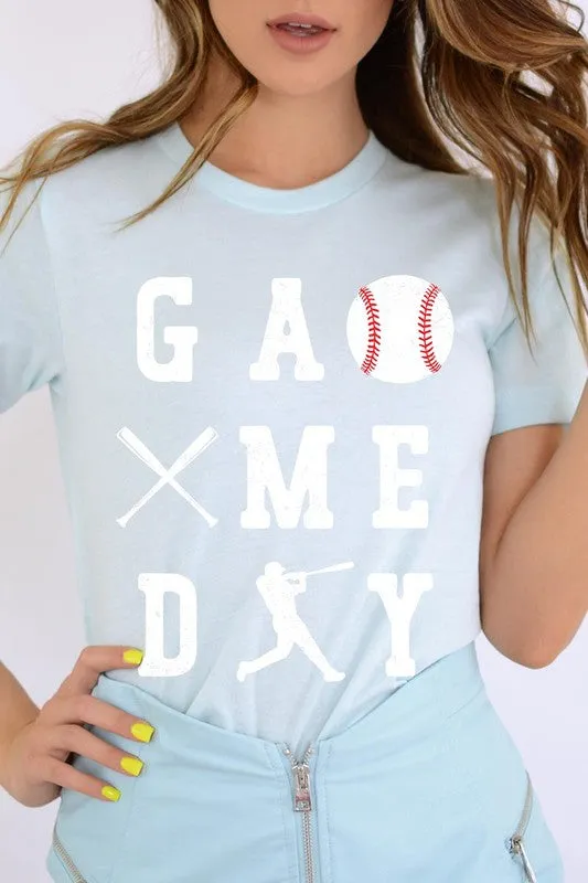 Game Day Baseball Graphic T Shirts