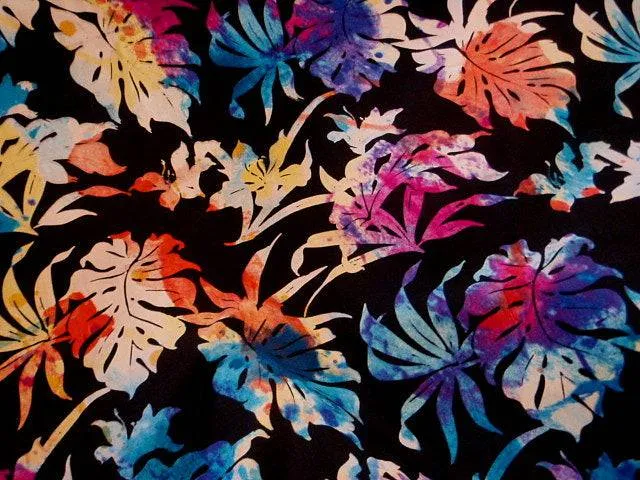 Hawaiian Leaf - Cotton Rayon