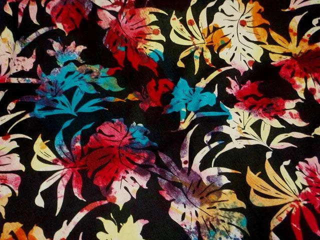 Hawaiian Leaf - Cotton Rayon