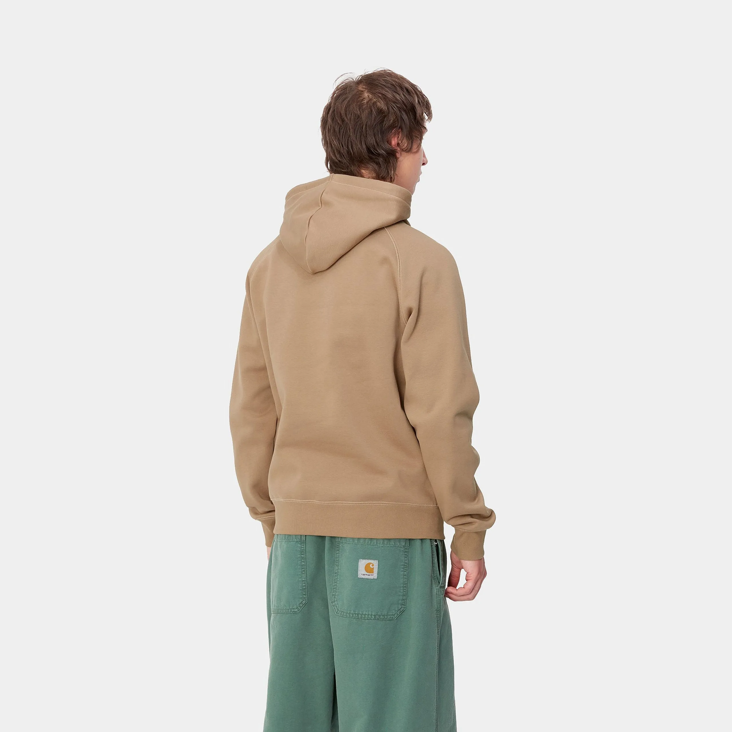 HOODED CHASE SWEAT / CARHARTT WIP / PEANUT