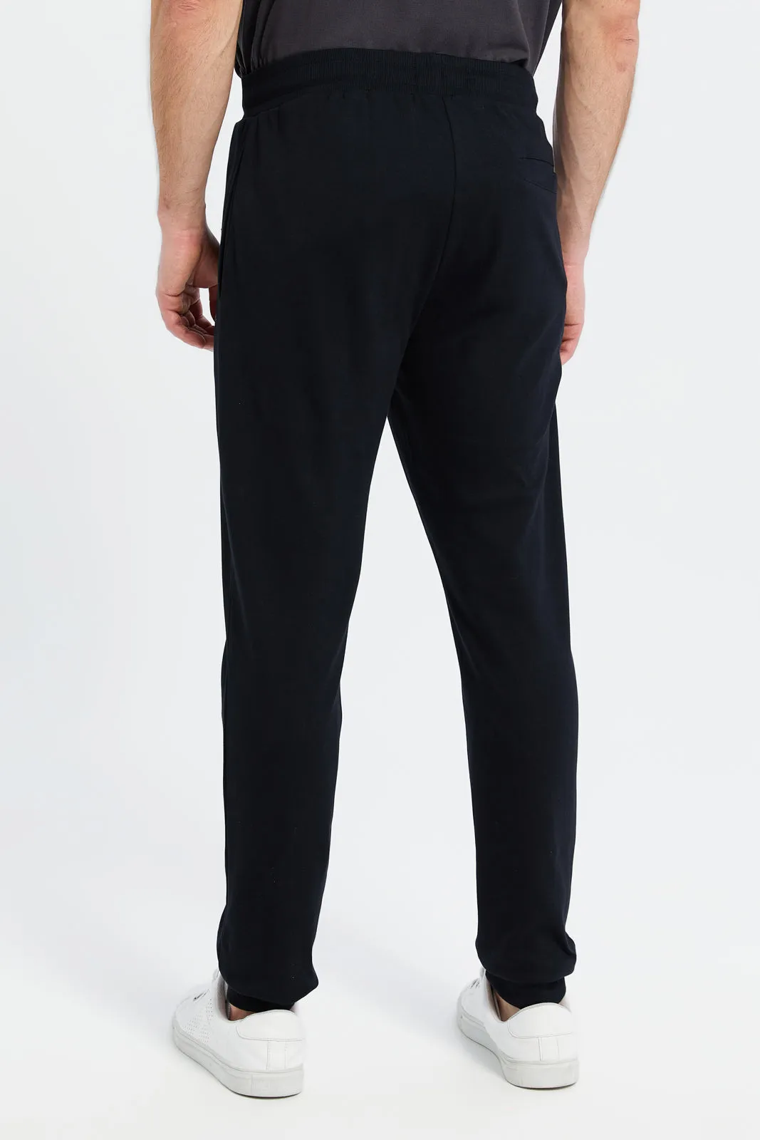 Men Black Soft Touch Joggers