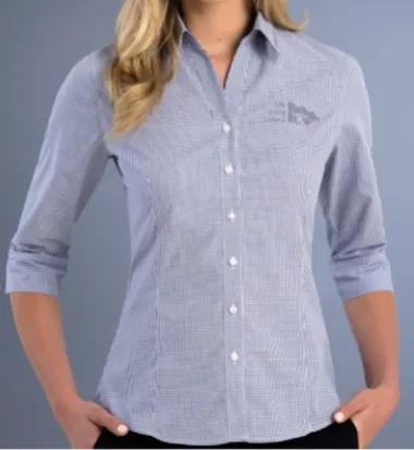 Navy Check Shirt Women's sizing