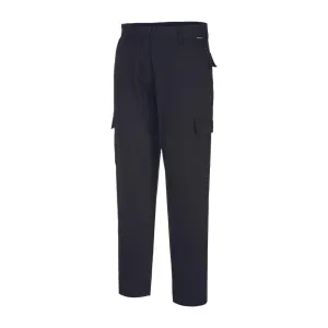 Portwest Eco Women's Stretch Cargo Trousers Black Size 12 - BA088-12