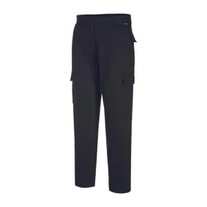 Portwest Eco Women's Stretch Cargo Trousers Black Size 8