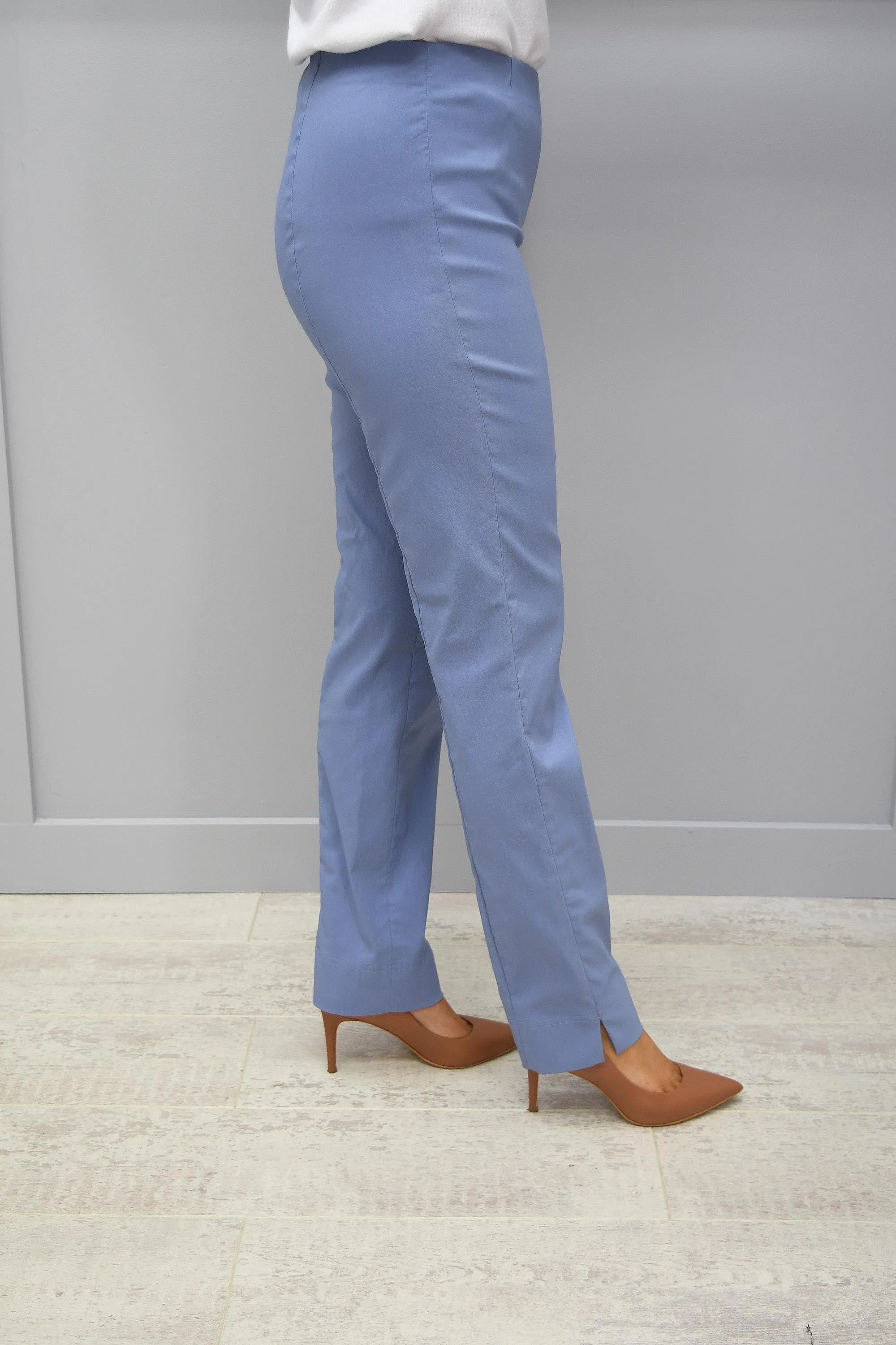 Robell Marie Full Length Trousers Light Denim - 51412 5499 62