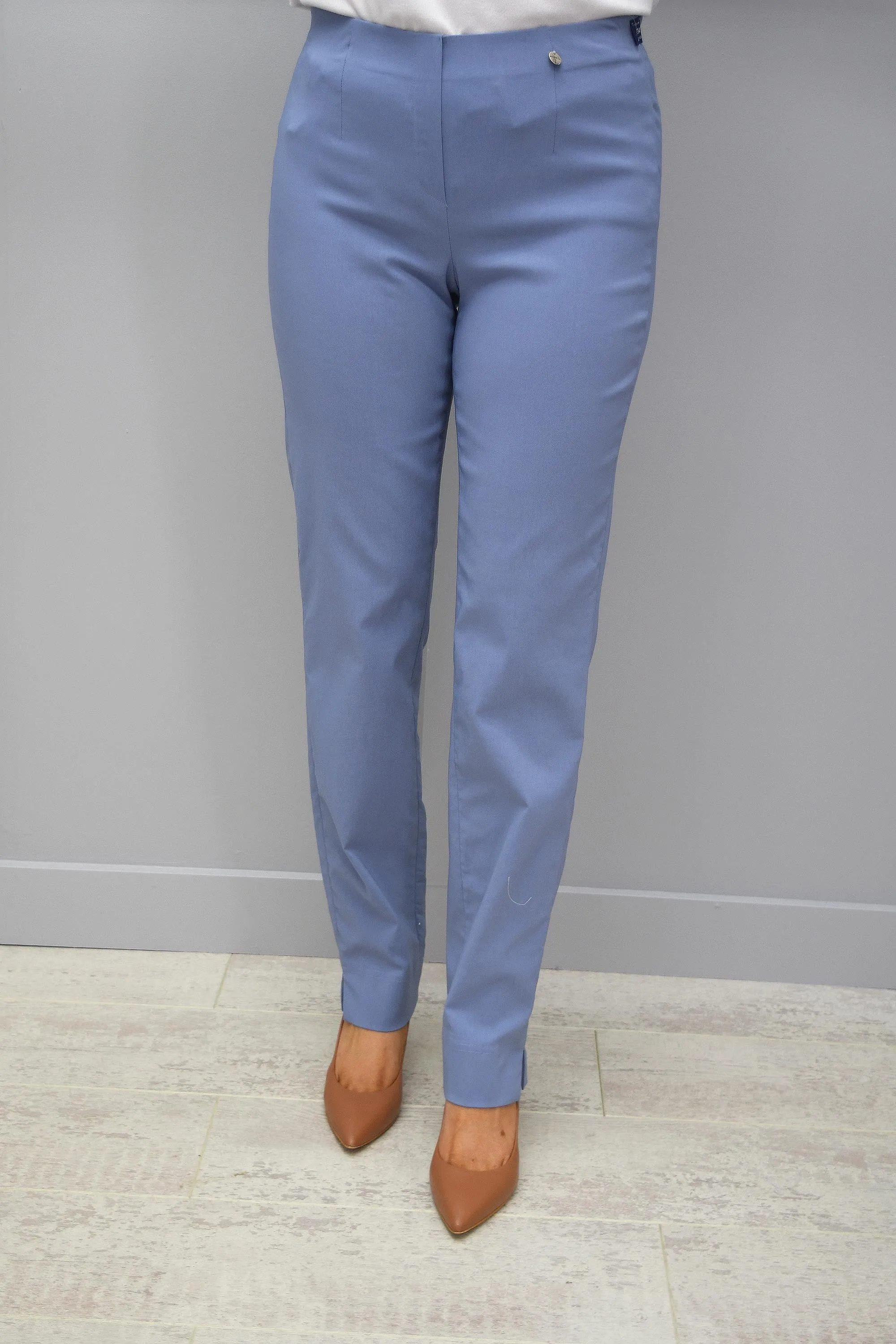 Robell Marie Full Length Trousers Light Denim - 51412 5499 62