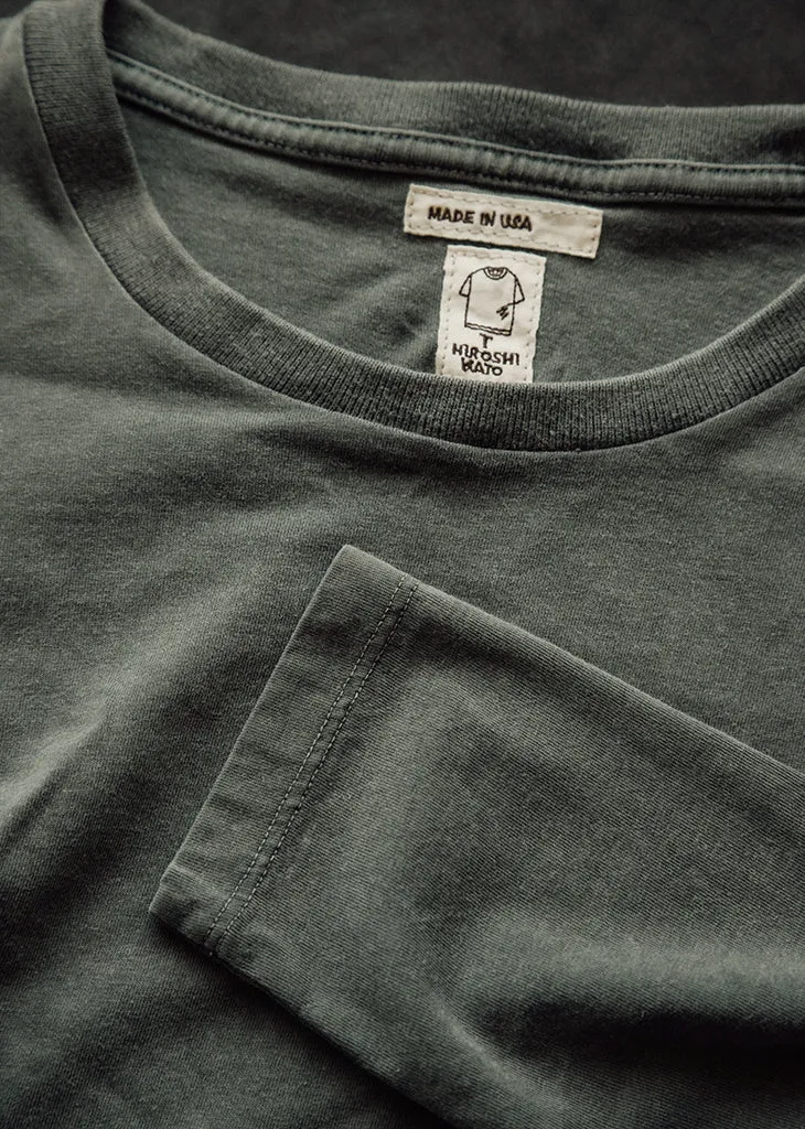 The Drill 7oz Organic Cotton - Pigment Charcoal Gray