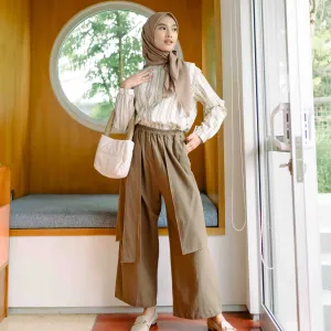 Theena Pants Soft Brown